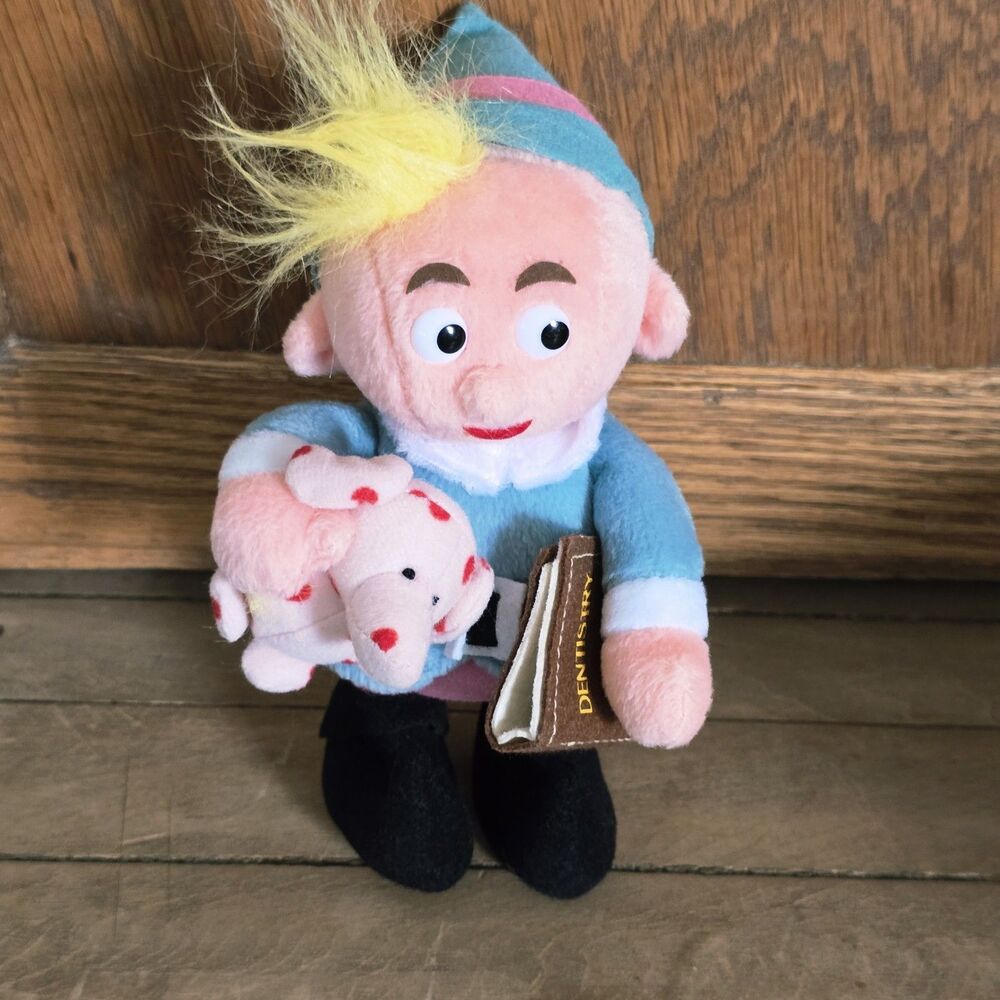 Herbie The Dentist Elf Rudolph Island of Misfit Toys 7" Plush 1999 CVS Stuffins